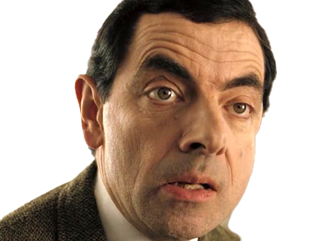 mr bean rowan atkinson acteur homme comedien humoriste grimace anglais britannique