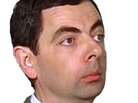 mr bean rowan atkinson acteur homme comedien humoriste grimace anglais britannique