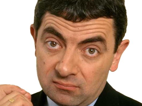 mr bean rowan atkinson acteur homme comedien humoriste grimace anglais britannique