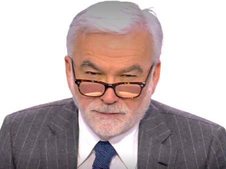 pascal praud cnews hdp pros praudmu yeux plisses doute suspission mepris hautain bigleux lunettes