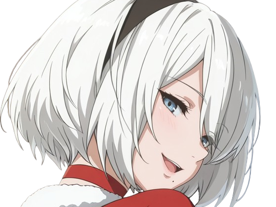 Sticker 2b moupe sans bandeau nier automata morgane waifu robot androide par Dark-63