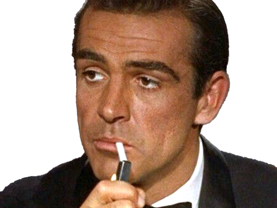 james bond espion sean connery anglais britannique bg style classe cigarette fume