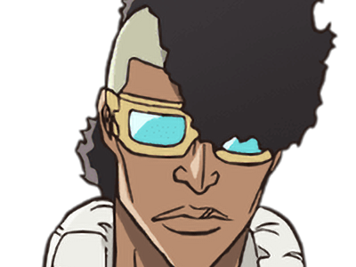 oetsu nimaiya bleach anime manga shinigami ame division-zero garde-royal forgeron-zanpakuto dieu-des-sabres homme black cheveux-noirs lunettes-de-soleil