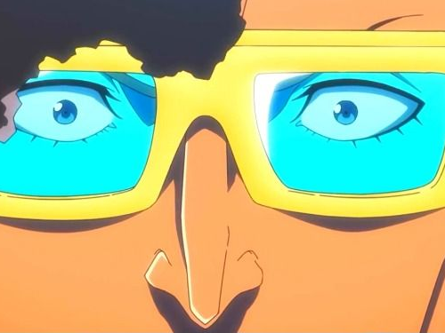 oetsu nimaiya bleach anime manga shinigami ame division-zero garde-royal forgeron-zanpakuto dieu-des-sabres homme black cheveux-noirs lunettes-de-soleil