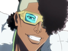oetsu-nimaiya-bleach-anime-manga-shinigami-ame-division-zero-garde-royal-forgeron-zanpakuto-dieu-des-sabres-homme-black-cheveux-noirs-lunettes-de-soleil