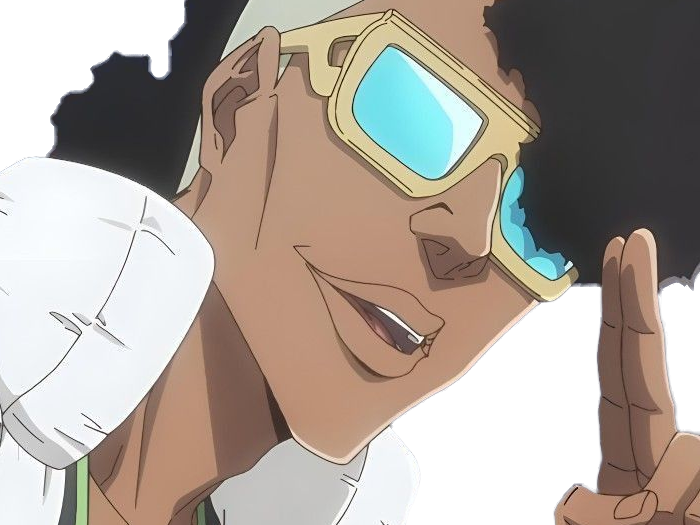 oetsu nimaiya bleach anime manga shinigami ame division-zero garde-royal forgeron-zanpakuto dieu-des-sabres homme black cheveux-noirs lunettes-de-soleil