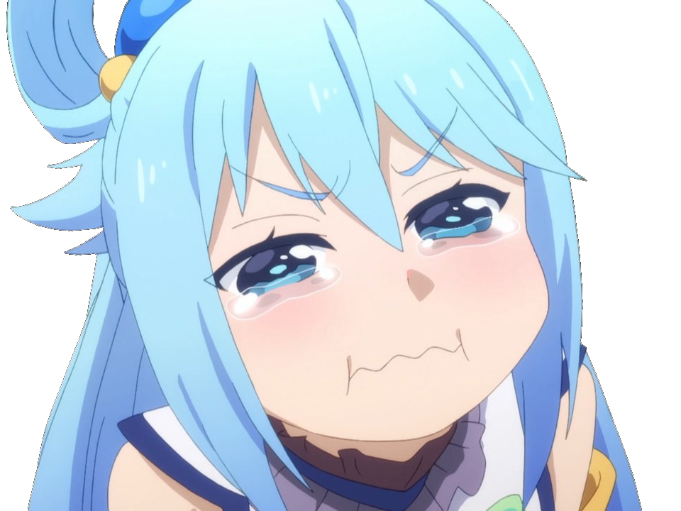 best kikoojap konosuba pleure chiale aqua goddess transparence reup muffins