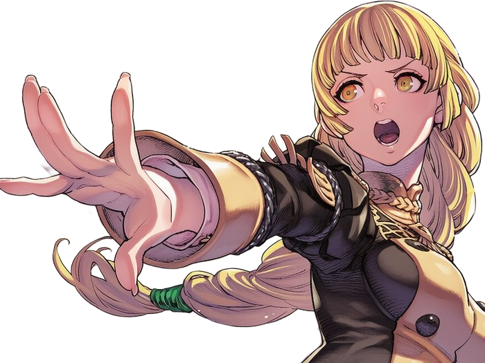 ingrid brandl galatea jeu noble faerghus lion saphir blonde moupe lana fire emblem three houses