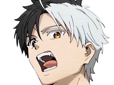 haruka sakura othello wind breaker anime manga protagoniste delinquant combattant lyceen homme cheveux-noirs-blancs yeux-gris-jaunes bicolor