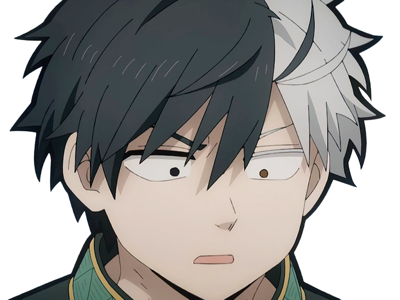 haruka sakura othello wind breaker anime manga protagoniste delinquant combattant lyceen homme cheveux-noirs-blancs yeux-gris-jaunes bicolor