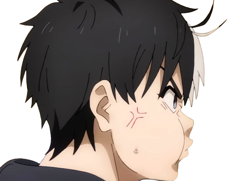 haruka sakura othello wind breaker anime manga protagoniste delinquant combattant lyceen homme cheveux-noirs-blancs yeux-gris-jaunes bicolor