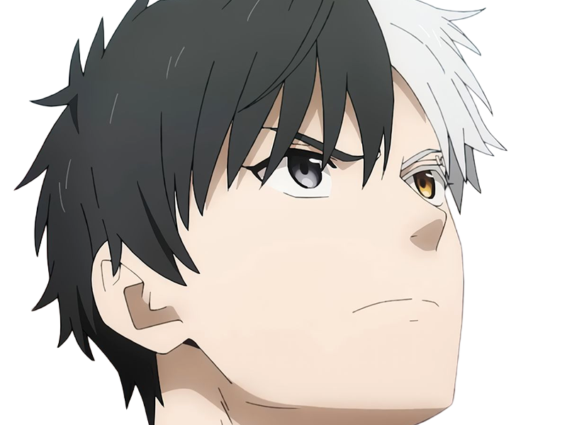 haruka sakura othello wind breaker anime manga protagoniste delinquant combattant lyceen homme cheveux-noirs-blancs yeux-gris-jaunes bicolor