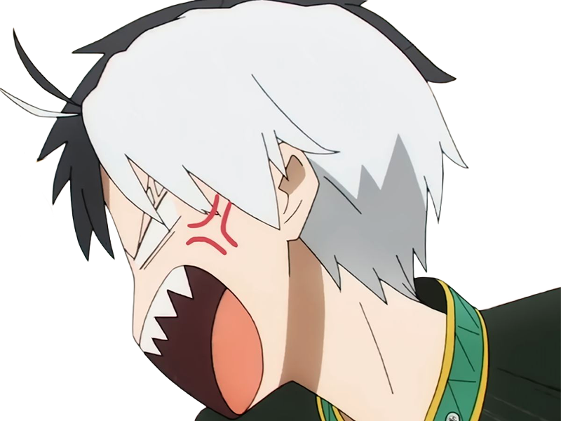 Sticker haruka sakura othello wind breaker anime manga protagoniste delinquant combattant lyceen homme cheveux noirs blancs yeux gris jaunes bicolor par Dark-63