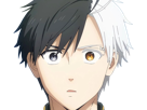 haruka-sakura-othello-wind-breaker-anime-manga-protagoniste-delinquant-combattant-lyceen-homme-cheveux-noirs-blancs-yeux-gris-jaunes-bicolor