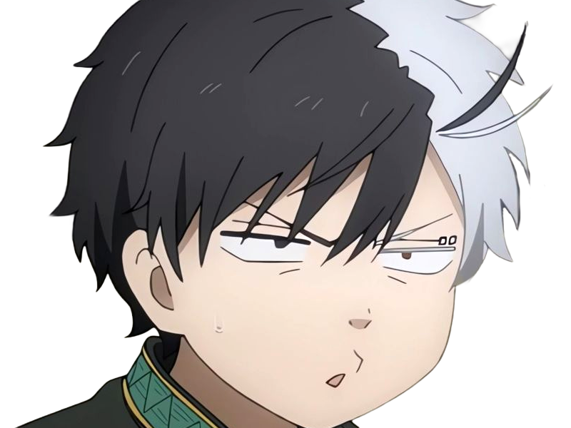 haruka sakura othello wind breaker anime manga protagoniste delinquant combattant lyceen homme cheveux-noirs-blancs yeux-gris-jaunes bicolor