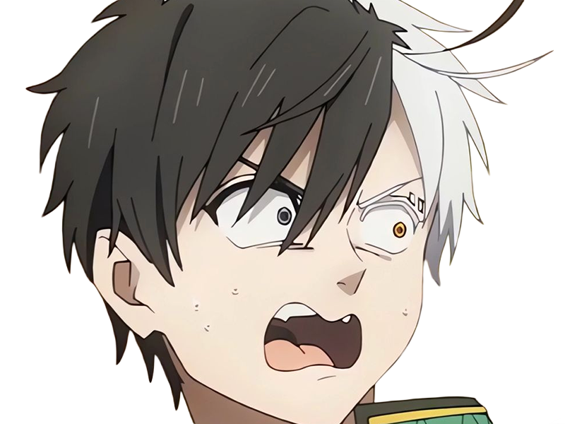 haruka sakura othello wind breaker anime manga protagoniste delinquant combattant lyceen homme cheveux-noirs-blancs yeux-gris-jaunes bicolor