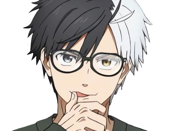 Sticker haruka sakura othello wind breaker anime manga protagoniste delinquant combattant lyceen homme cheveux noirs blancs yeux gris jaunes bicolor par Dark-63