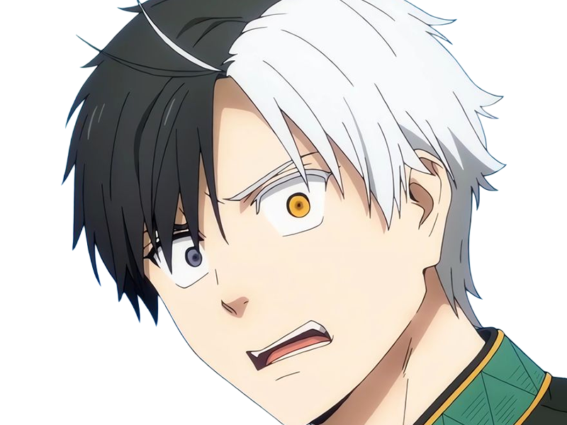 haruka sakura othello wind breaker anime manga protagoniste delinquant combattant lyceen homme cheveux-noirs-blancs yeux-gris-jaunes bicolor