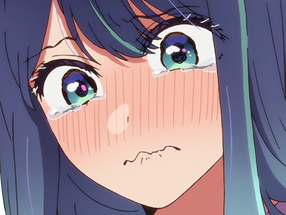 anime kikoojap oshi no ko oshinoko s2 maredioa akane kurokawa larmes rougi blush pleure triste