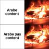 arabe-voiture-brulee-feu-flamme-emeute-football-qlf-algerie-algerien