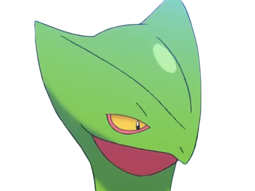 jungko sceptile pokemon 3g hoenn plante moupe nintendo lezard gecko vlt