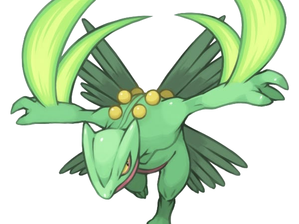 jungko sceptile pokemon 3g hoenn plante moupe nintendo lezard gecko vlt