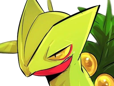 jungko sceptile pokemon 3g hoenn plante moupe nintendo lezard gecko vlt