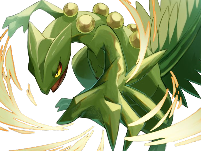 jungko sceptile pokemon 3g hoenn plante moupe nintendo lezard gecko vlt