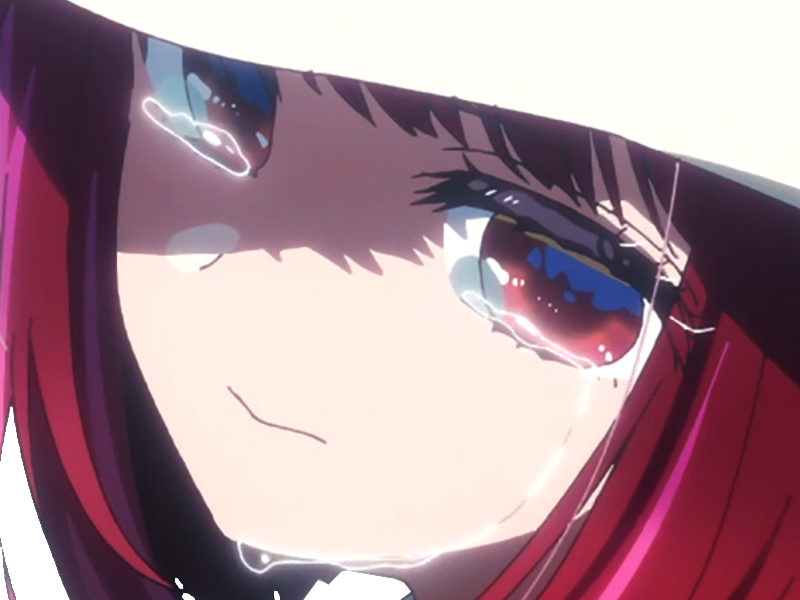 anime kikoojap oshi no ko oshinoko s2 maredioa kana arima chapeau pleure larmes triste