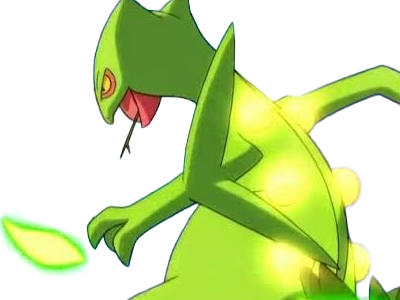 jungko sceptile pokemon 3g hoenn plante moupe nintendo lezard gecko vlt