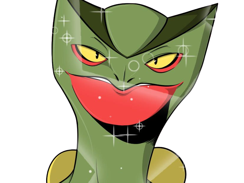 jungko sceptile pokemon 3g hoenn plante moupe nintendo lezard gecko vlt