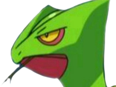 jungko sceptile pokemon 3g hoenn plante moupe nintendo lezard gecko vlt