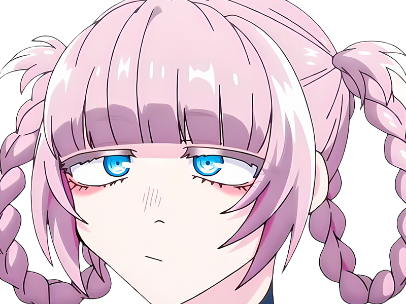 nazuna nanakusa call-of-the-night anime manga vampire immortelle waifu femme cheveux-rose yeux-bleus insolente nonchalante espiegle moupe