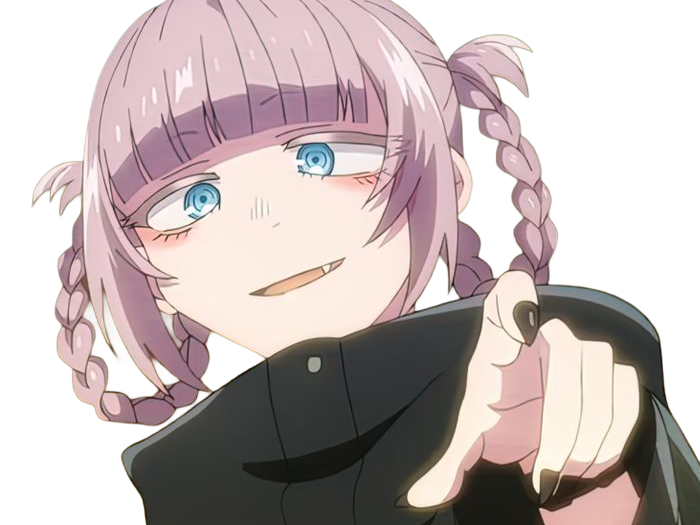 nazuna nanakusa call-of-the-night anime manga vampire immortelle waifu femme cheveux-rose yeux-bleus insolente nonchalante espiegle moupe