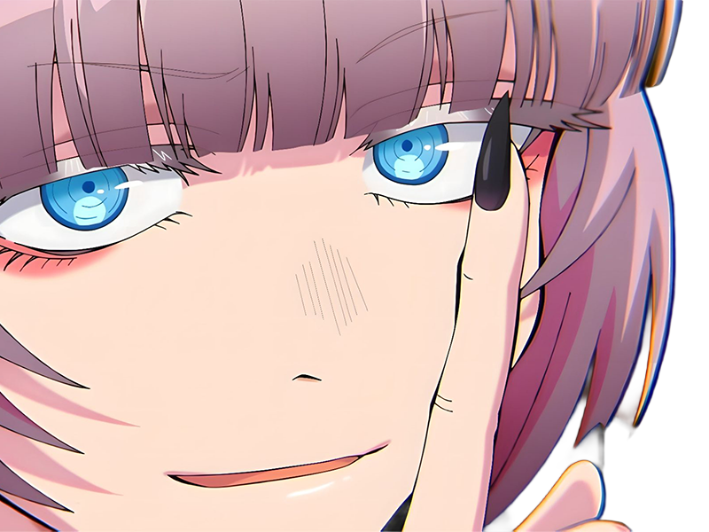 nazuna nanakusa call-of-the-night anime manga vampire immortelle waifu femme cheveux-rose yeux-bleus insolente nonchalante espiegle moupe