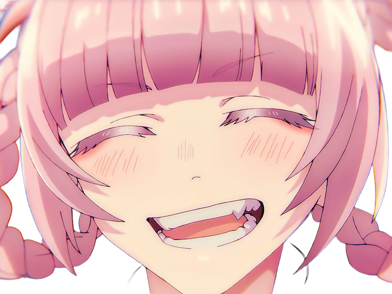 nazuna nanakusa call-of-the-night anime manga vampire immortelle waifu femme cheveux-rose yeux-bleus insolente nonchalante espiegle moupe