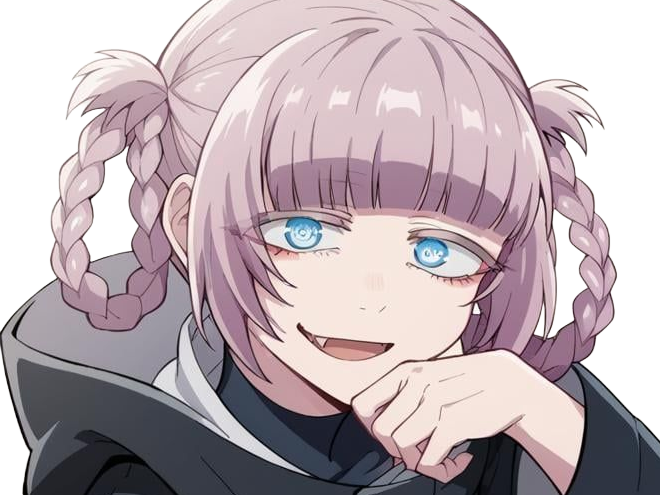 nazuna nanakusa call-of-the-night anime manga vampire immortelle waifu femme cheveux-rose yeux-bleus insolente nonchalante espiegle moupe