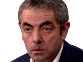 rowan atkinson acteur homme comedien humoriste grimace anglais britannique vieux annees 2020 2020s