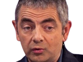 rowan atkinson acteur homme comedien humoriste grimace anglais britannique vieux annees 2020 2020s