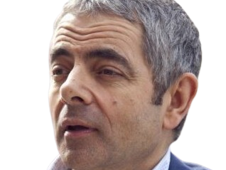 rowan atkinson acteur homme comedien humoriste grimace anglais britannique vieux annees 2020 2020s