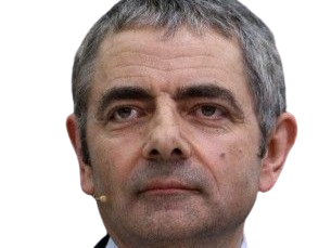 rowan atkinson acteur homme comedien humoriste grimace anglais britannique vieux annees 2020 2020s