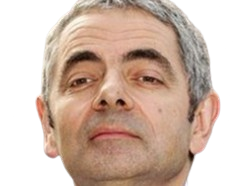 rowan atkinson acteur homme comedien humoriste grimace anglais britannique vieux annees 2020 2020s