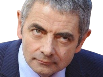 rowan atkinson acteur homme comedien humoriste grimace anglais britannique vieux annees 2020 2020s