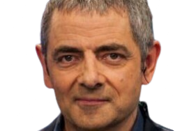 rowan atkinson acteur homme comedien humoriste grimace anglais britannique vieux annees 2020 2020s