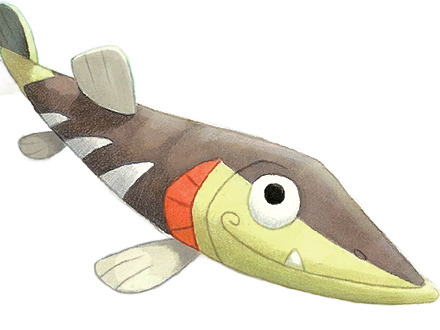 embrochet arrokuda sasikamasu pokemon pkm anime jeu type eau 8g galar fonceur