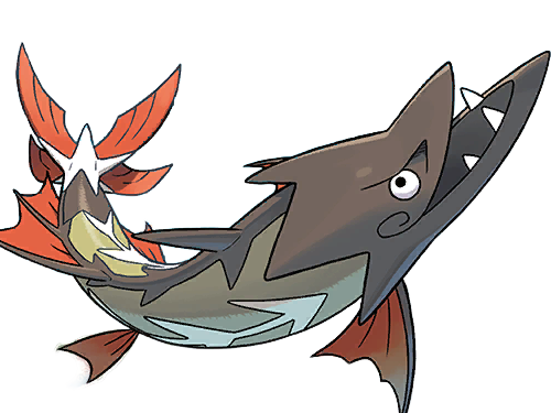 hastacuda barraskewda kamasujaw pokemon pkm anime jeu type eau 8g galar transperceur