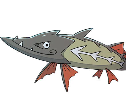 hastacuda barraskewda kamasujaw pokemon pkm anime jeu type eau 8g galar transperceur