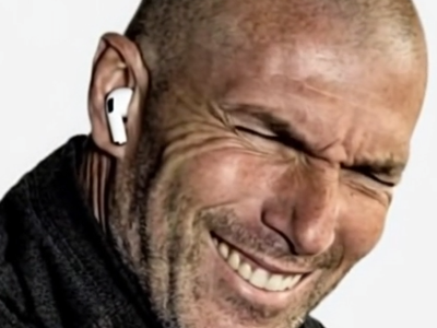 zidane mepris moqueur narquois