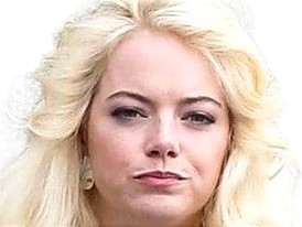 annie landsberg maniac serie emma emily jean stone actrice productrice americaine blonde femme chewing gum