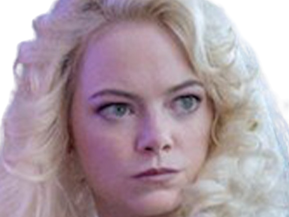 annie landsberg maniac serie emma emily jean stone actrice productrice americaine blonde femme chewing gum